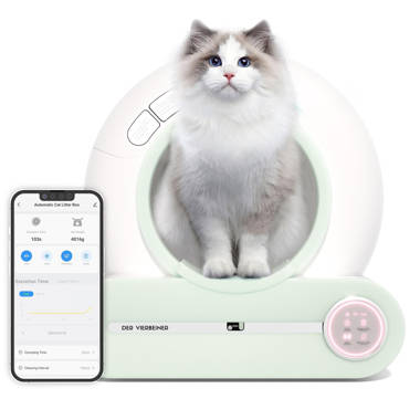 UBPET Self-Cleaning Litter Box with App & Camera - The Refined Feline
