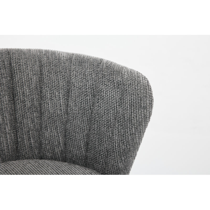 Ensemble de 2 tabourets de bar à hauteur de comptoir, Gris