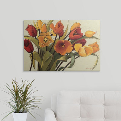 «Tulip Time» par Shirley Novak, reproduction d'art