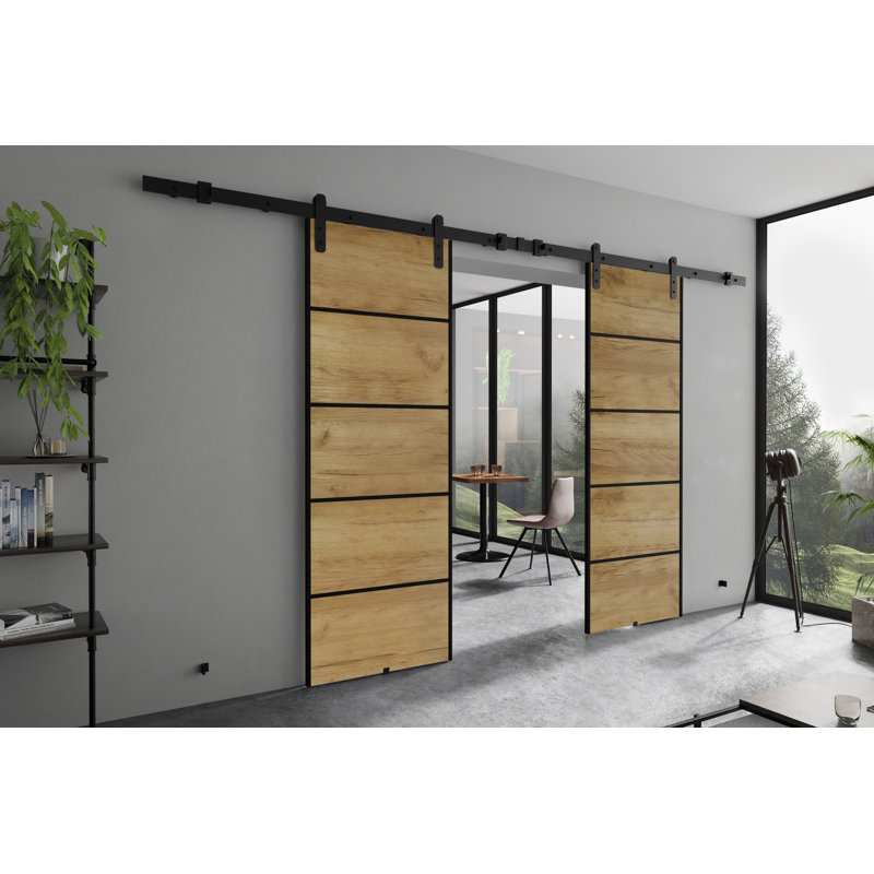 Door, 192cm x 205cm, Brown