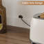 179cm Tall Kitchen Pantry With Charging Station, Adjustable Shelves, 3 Drawers, 4 Cabinets