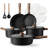 Carote 14pcs Nonstick Pots And Pans Cookware Set, Kitchen Cooking Sets With Frying Pan, Nonstick Design, Ideal For Various Cooking Tasks
