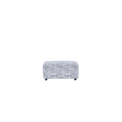 5825OT25 Ottoman with Casters - Quandry Stone