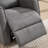 Niven 28.74'' Wide Modern Faux Leather Manual Recliner Chair For Small Room -103979303