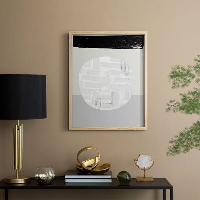 Eggy I Framed Print - Solid Wood