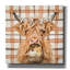 Tableau sur toile « Fall Highland Cow » d'August Grove, par Ashley Bradley, 94 cm x 94 cm-335718416
