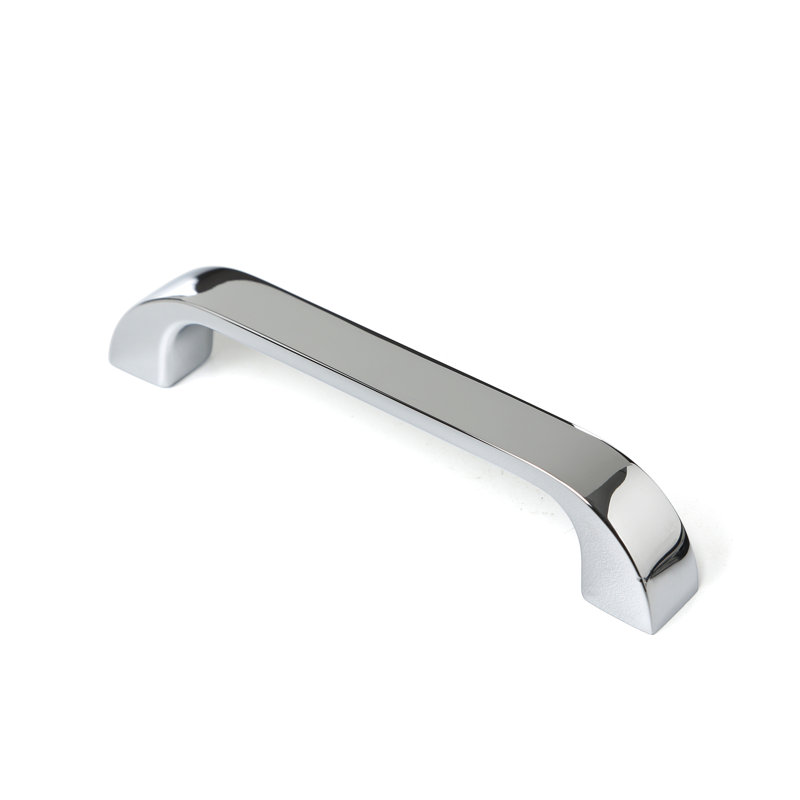 Poignée arche contemporaine de centre à centre, Chrome poli, 3 3/4"