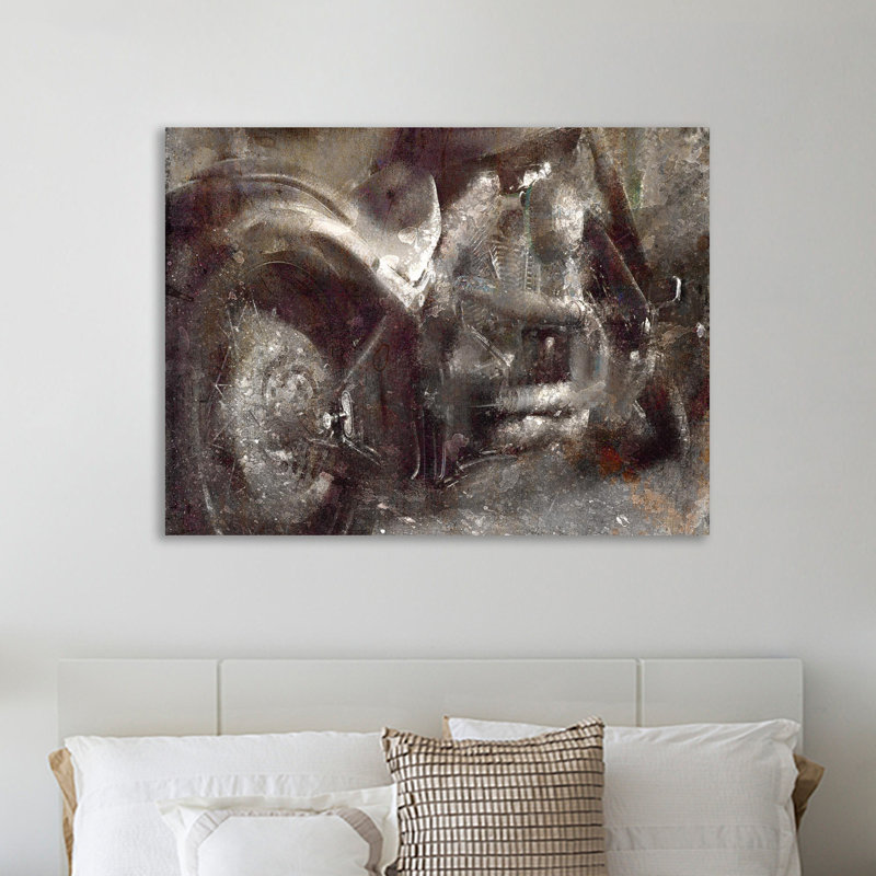 « grungye » par kimberly allen, impression sur toile tendue, H 24 po x l 32 po x P 1,5 po