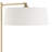 Lavel Brass Floor Lamp