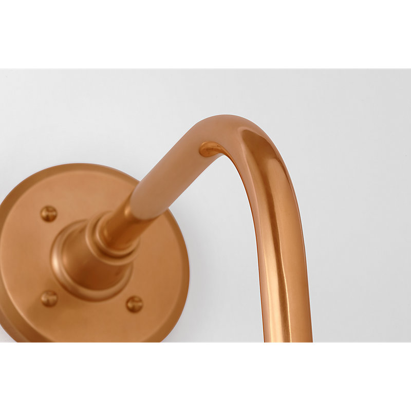 Thomas O'Brien 1 - Light Outdoor Barn Light, Soft Copper, Soft Copper, 15.25" H x 16.75" W x 12.5" D