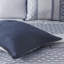 Ensemble de literie bleu marine King 7 pièces - Mélange de microfibre douce et de couette