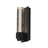 Faceted Bar Seeded Dimmable LED Wall Sconce