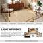 Tapis moderne à bordure lavable pour salon, chambre, couloir-599496550-599496552