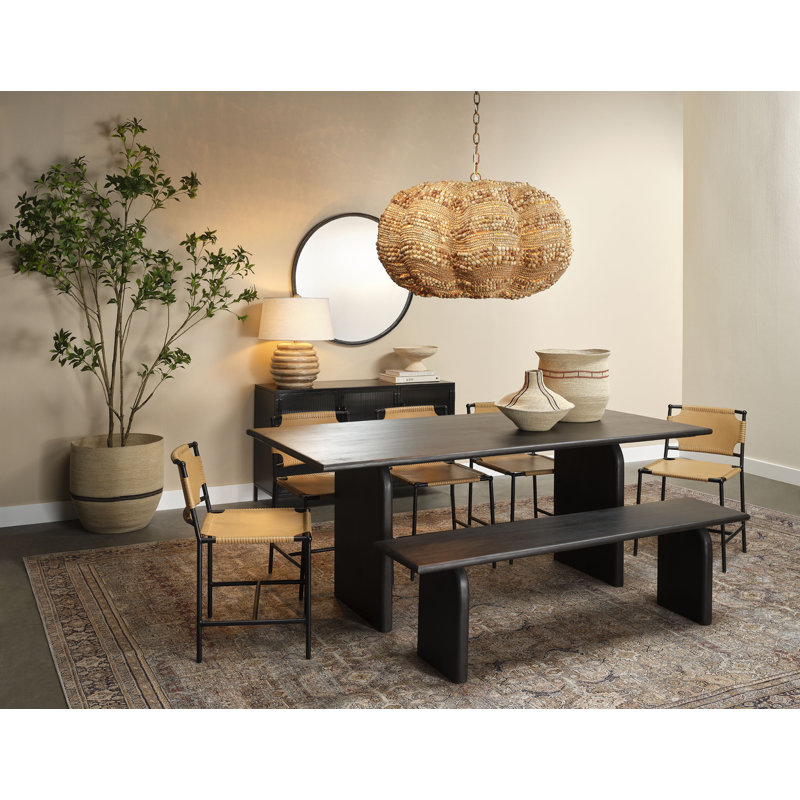 Clamshell 4 - Light Chandelier, Brown
