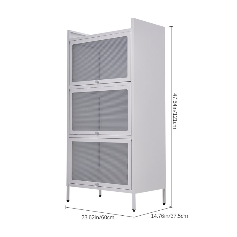 Steel Rectangle Accent Cabinet