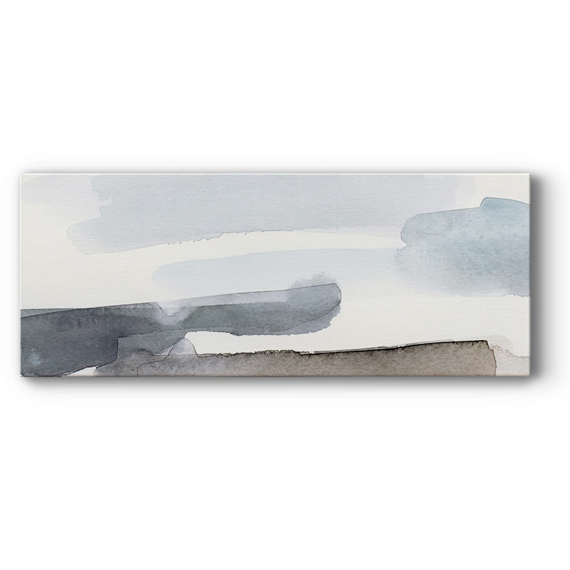 Toile tendue Coastal Tones IV-Gallery, H 8 po x l 20 po x P 1,5 po