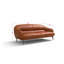 Canapé moderne en cuir cognac Leonia SOFA