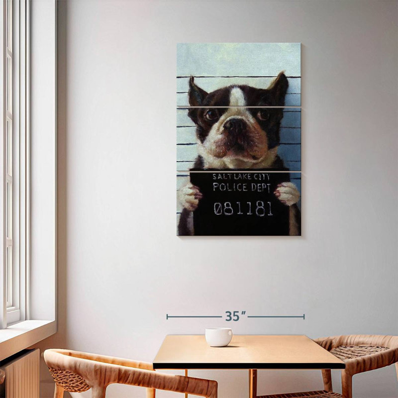 Ketti Mug Shot, 57'' H x 36'' W
