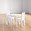 Kids 3 Piece Square Play Or Activity Table and Chair Set-999644599