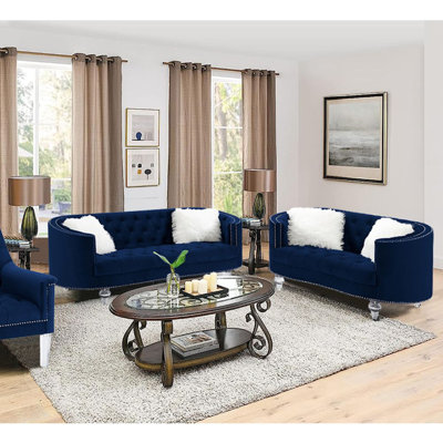 Jaimar 2 - Piece Velvet Living Room Set