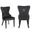 Chaise parsons rembourrée en velours Kamryn-538807114