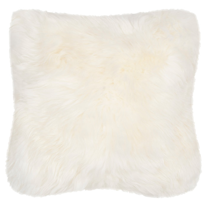 Feather Reversible Throw Pillow