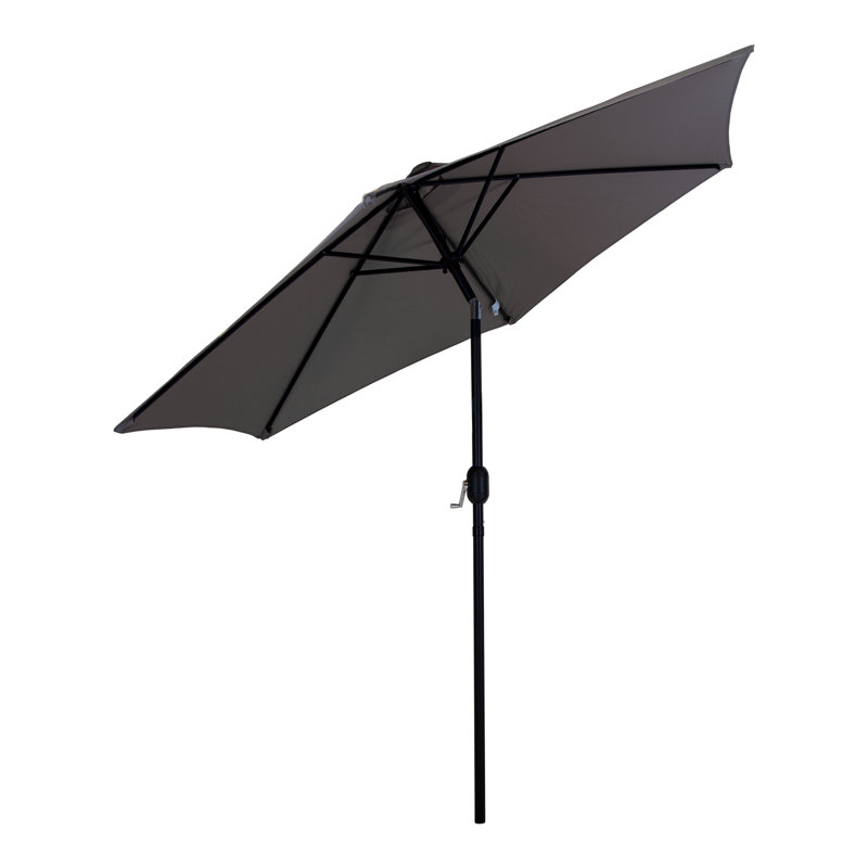 270cm Market Parasol, Grey