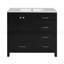 Meuble-lavabo 36 po avec lavabo en céramique