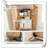 Jamela Solid Wood Freestanding Bathroom Cabinet-98889006