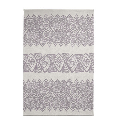 Safari Chenille Geometric Indoor Rug