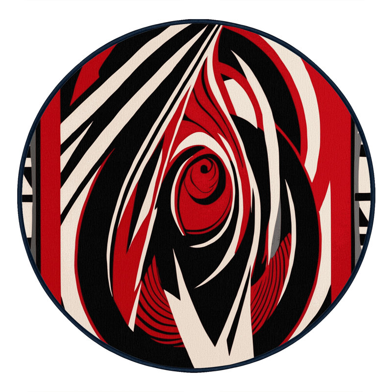 Abstract Ascent Rug, Round 7'