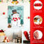 Christmas Party Supplies, 5 Pcs Pin The Nose on The Snowman Game Supplies