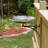 Three Hares Birdbath with Wall Mount Bracket