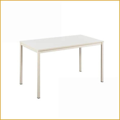 Desks | Contemporary Wood & Metal Computer Desk | Ivory by Inbox Zero