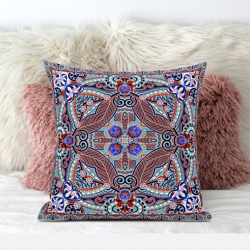 Housse et insert de coussin décoratif en polyester, 18 po x 18 po