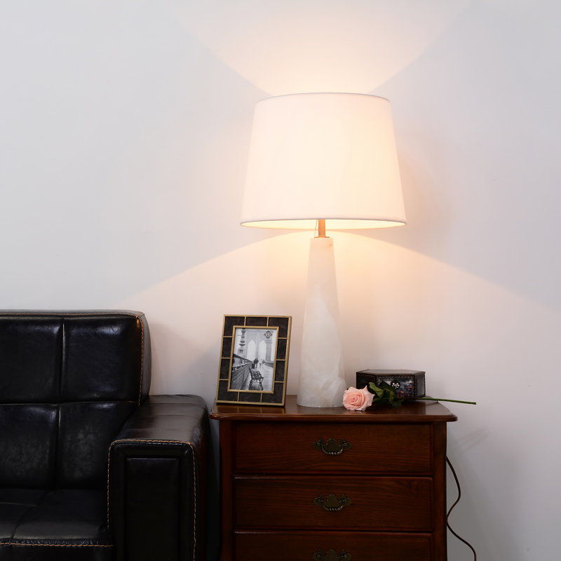 Cilicia White Table Lamp, 28.74" H x 16.14" W x 16.14" D