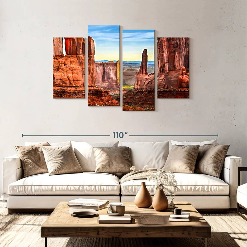 Alvord Red Rock Canyon Nevada, 48" H x 75" W