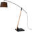 Archer 87.4'' Matt Black Task Floor Lamp