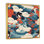«Ukiyo Japanese Woman In Retro Waves - Japon Woman», reproduction d'art sur toile