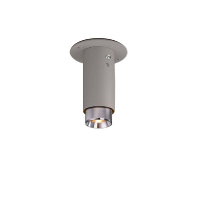 Cross Knurl Polycarbonate Flush Mount