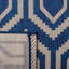 Tapis d'intérieur / extérieur à motif géométrique Deedrick-50940013