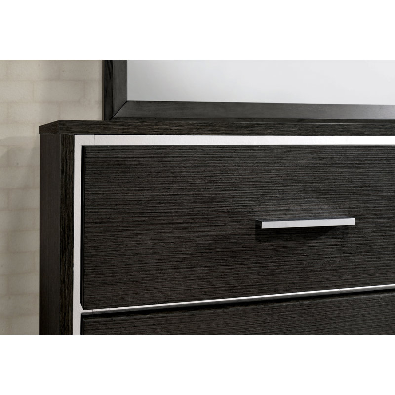 Commode double 8 tiroirs avec miroir Cayer