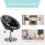 Upholstered Swivel Accent Chair