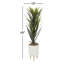 Plante grasse artificielle en pot-97092328