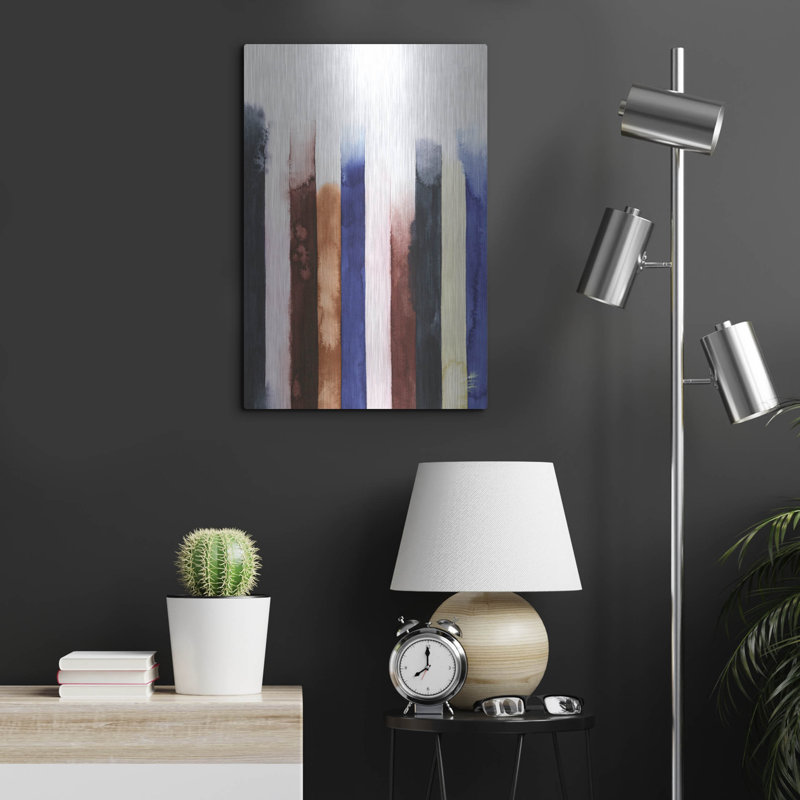 «Desert Layers V» par Grace Popp, H 24 po x l 16 po