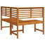 Bulera Solid Wood Acacia Outdoor Bench