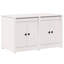 Vidaxl Kitchen Cabinet White 106 X 55 X 64 Cm Solid Pine Wood-117185120