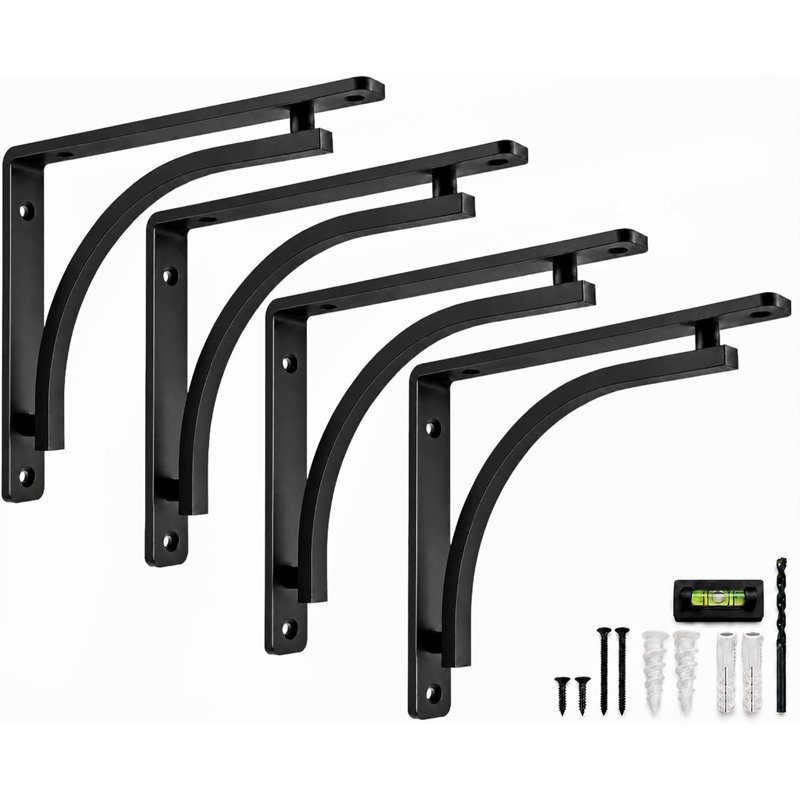 Support à tablette en métal, Noir, 10 pouces