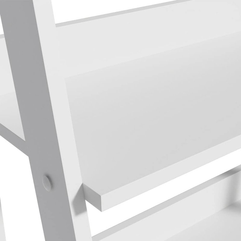 Aeden Ladder Bookcase, White