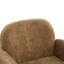 Chaise d'appoint rembourrée avec pieds en bois d'hévéa Yousef-125244277